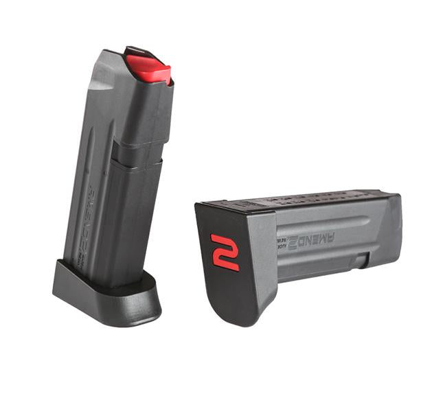 Amend2 A2-19 Polymer Handgun Magazine Black for Glock 19 9mm Luger 15/rd