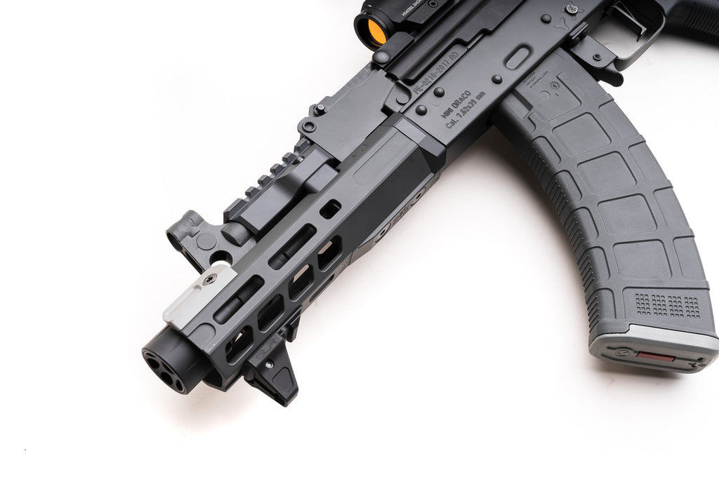 Synergy Linear Hybrid Comp AK 14.1 LH Muzzle Device - AK / Krinkov / Mini Draco