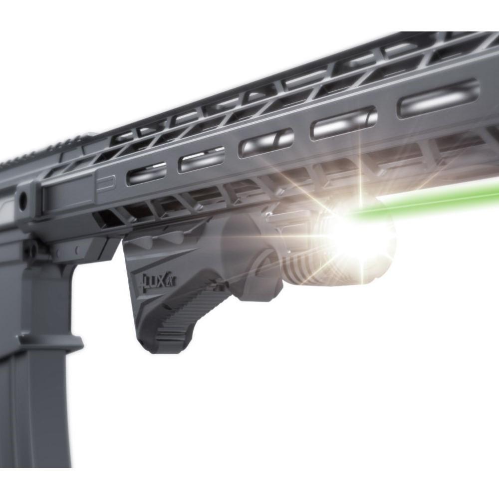 Viridian 4LUX 2K DUO Angled Foregrip w Integrated Tactical Weapon Light Green Laser SAFECharge