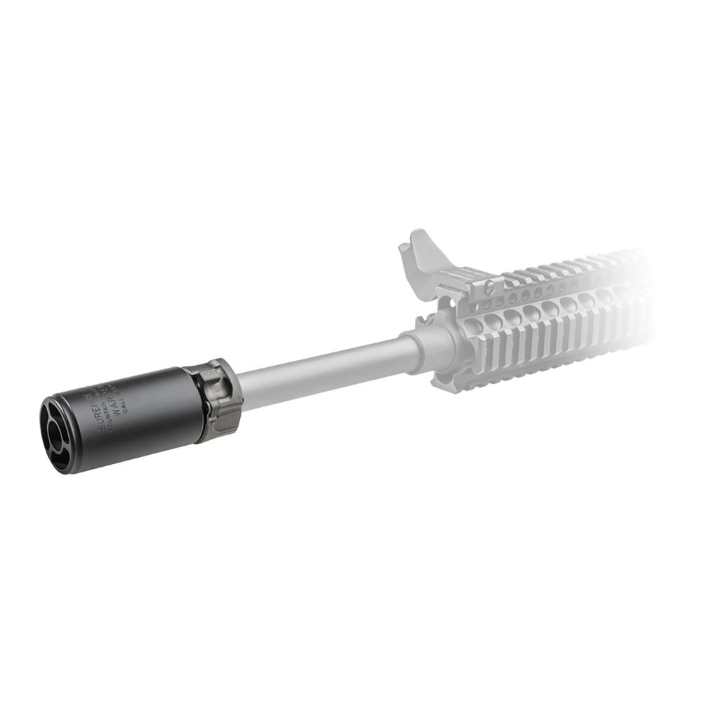Surefire Warden Muzzle Device Fast-Attach Blast Regulator Black