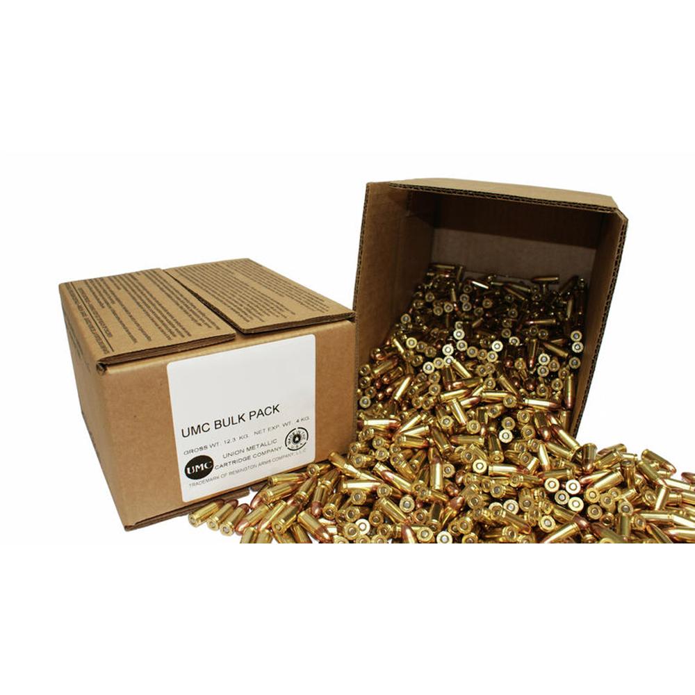 Remington UMC Handgun Ammunition 9mm Luger 115 gr. FMJ 1145 fps 500/ct
