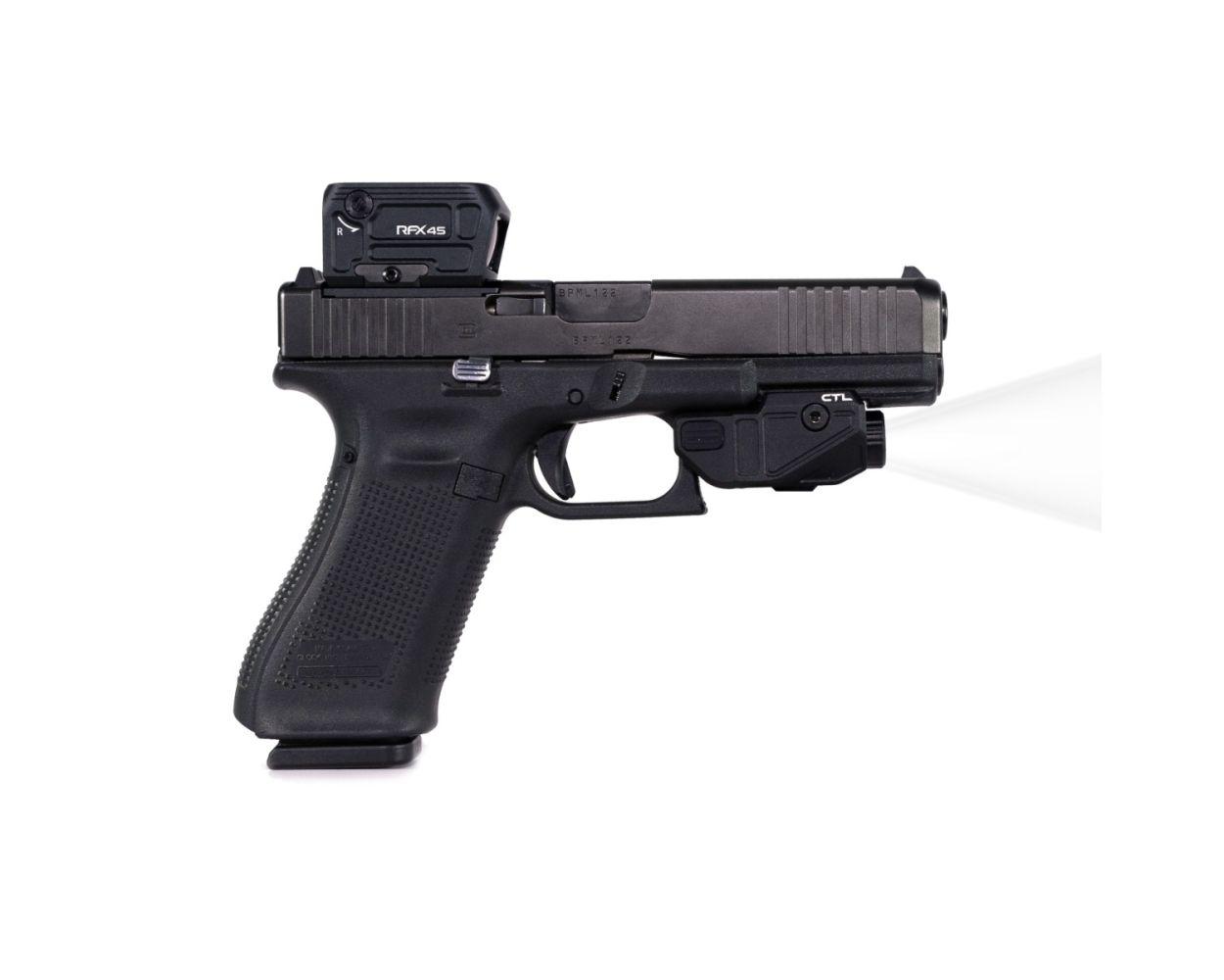 Viridian Custom CTL for Glock 17/19/22/23 580 Lumen Tactical Light w SAFECharge