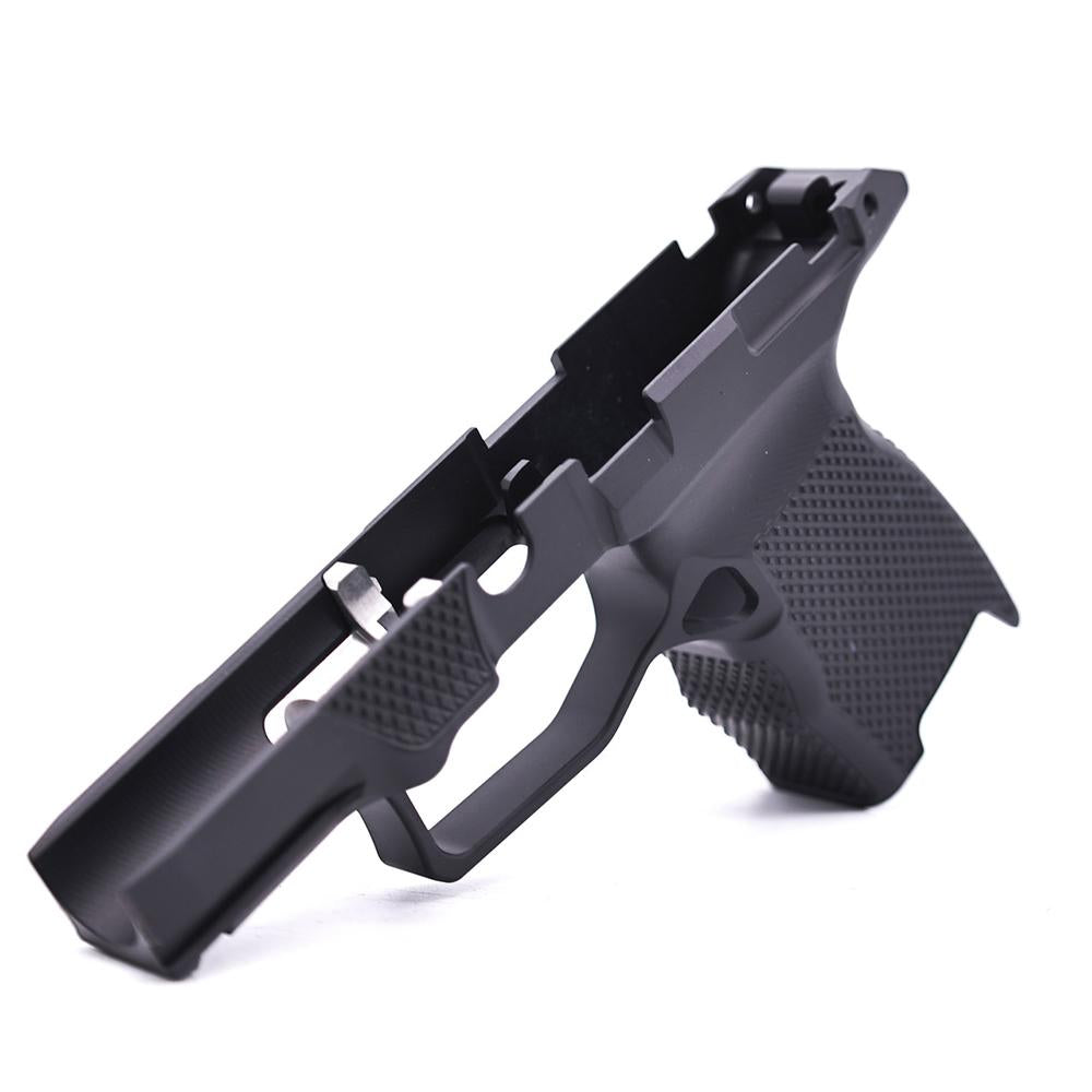 Juggernaut JT P365 Handgun Grip Module without Manual Safety, includes 2 Base Plates, and Talon IWB Slimline Holster