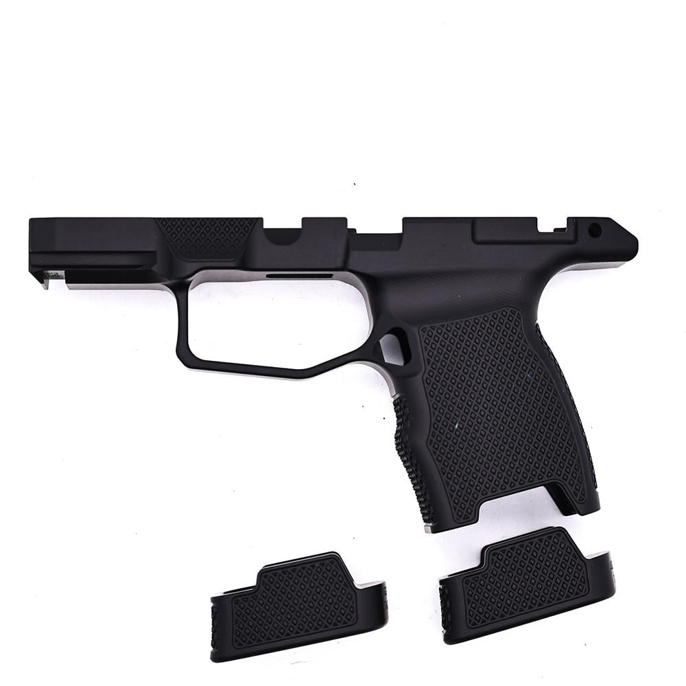 Juggernaut JT P365 Handgun Grip Module without Manual Safety, includes 2 Base Plates, and Talon IWB Slimline Holster