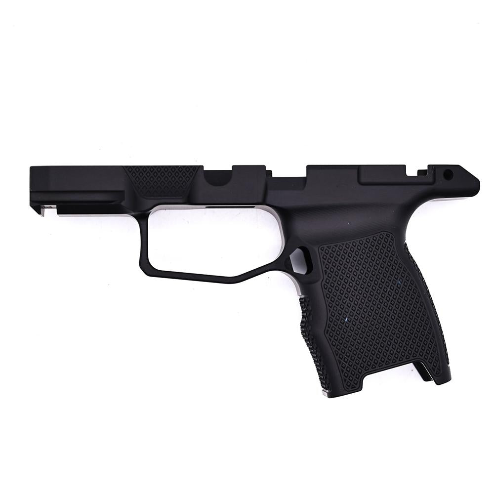 Juggernaut JT P365 Handgun Grip Module without Manual Safety, includes 2 Base Plates, and Talon IWB Slimline Holster