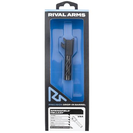 Rival Arms Steel Drop in Barrel for Hellcat V1 1:10 Twist Black