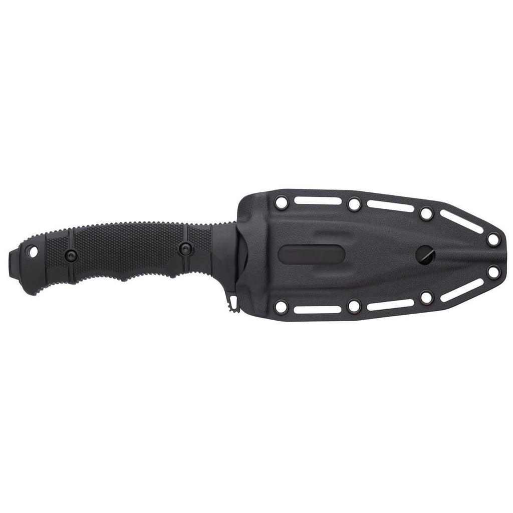 SOG SEAL FX Clip Point Knife 4.30" Blade Partially Serrated Black