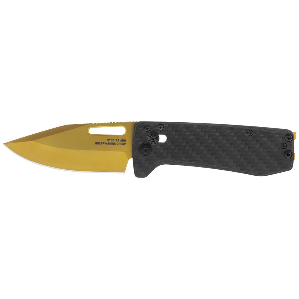 SOG Ultra XR Knife 2.8" Blade Black and Gold