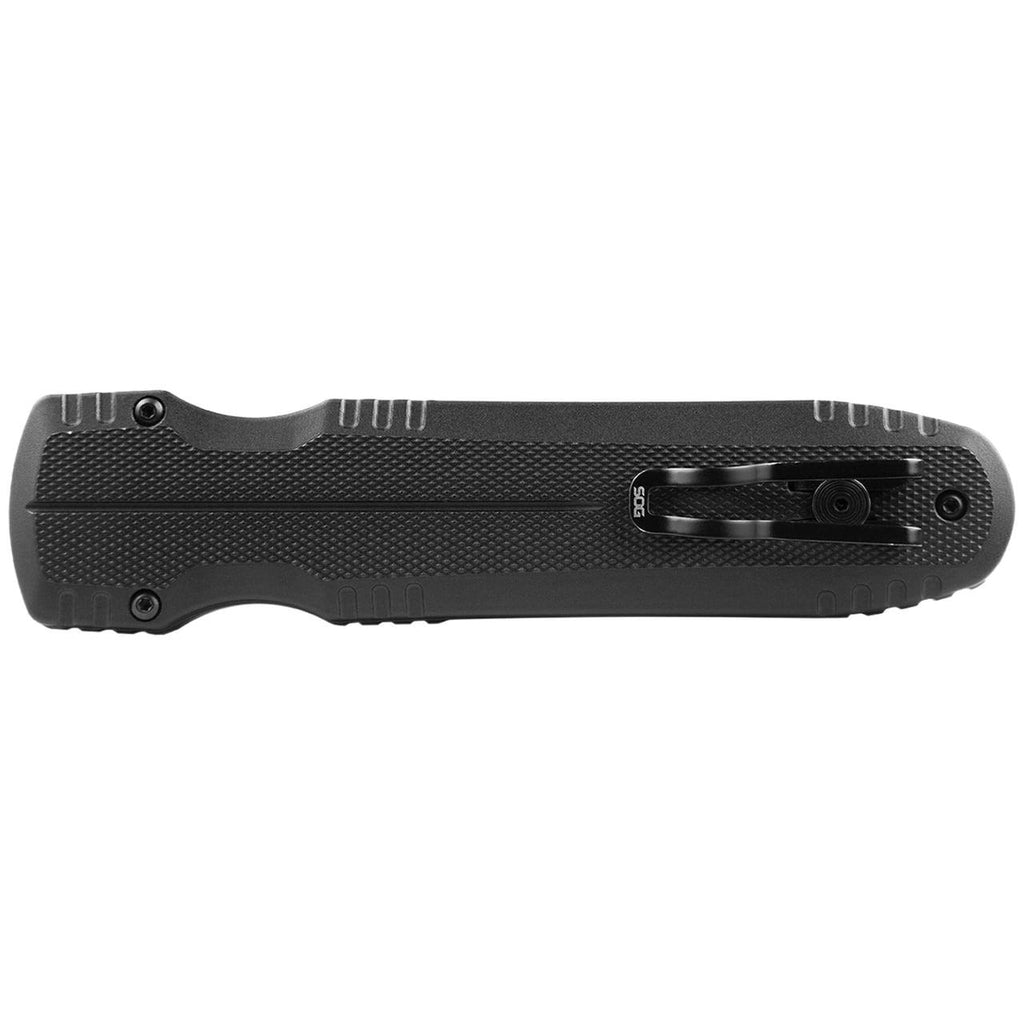 SOG Pentagon OTF Blackout Knife 3.79" Blade Black