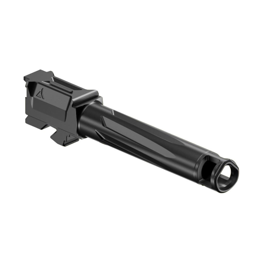 Radian Afterburner and Ramjet Micro Compensator and Ported Handgun Barrel for Glock G43 Black
