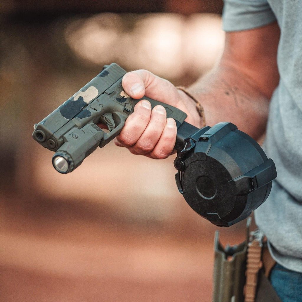 Magpul PMAG D-50 Handgun Magazine for Glock 9mm Luger 50/rd