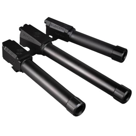 SilencerCo Threaded Barrel for Sig P320 Compact 9mm Luger 1/2x28 4.5" Black