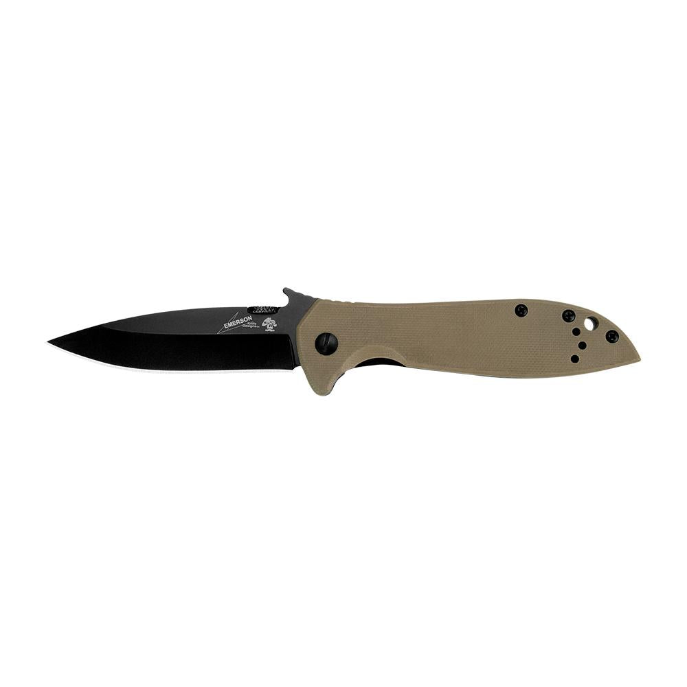 Kershaw CQC- 4K Folding Knife 3-1/4" Drop Point Blade Coyote Brown