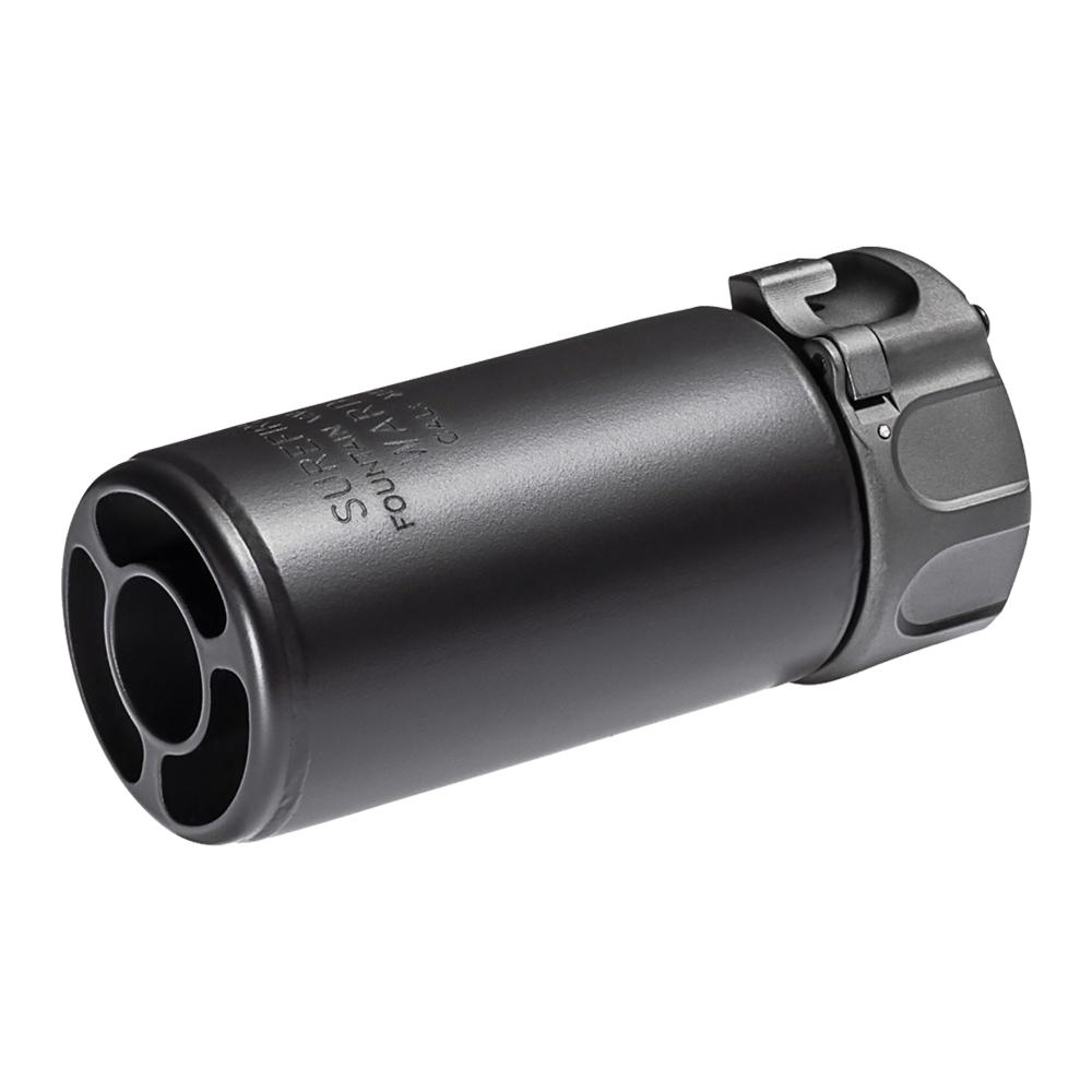 Surefire Warden Muzzle Device Fast-Attach Blast Regulator Black