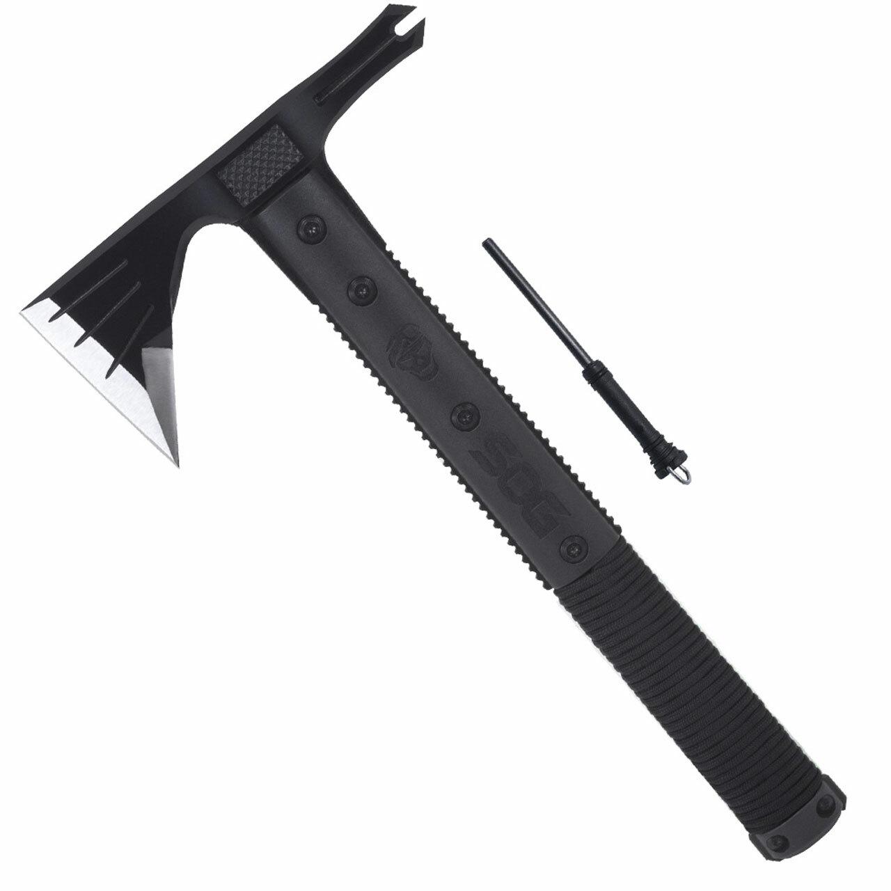 SOG Survival Hawk Ax 12.1" Handle Black