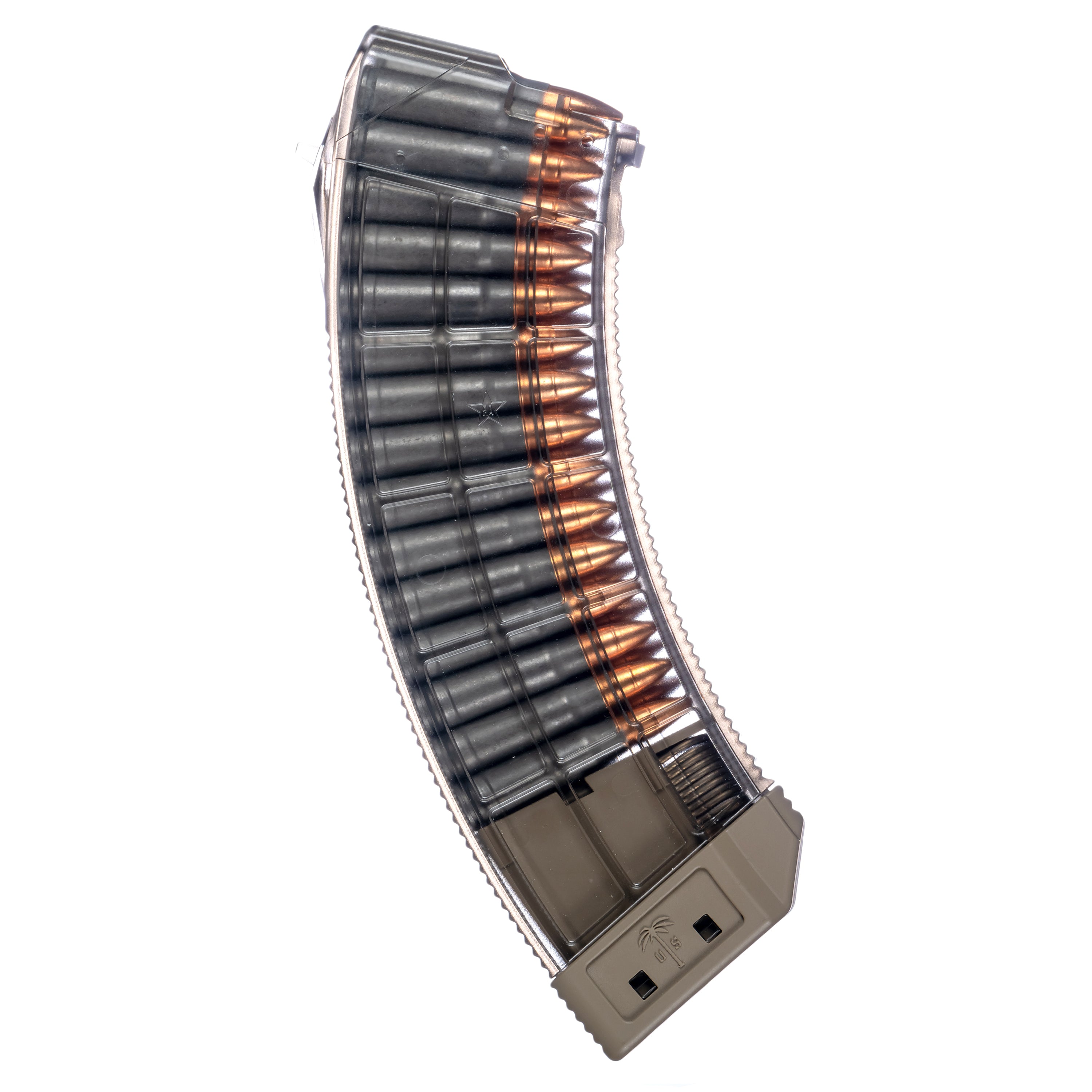 30RD US Palm AK Translucent Magazine 7.62 x 39mm