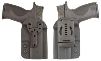CompTac QB OWB Kydex Holster- Modular Fit-Size 1-Black