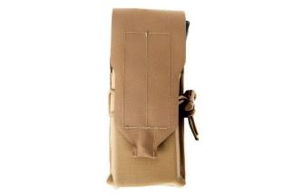 Blue Force Gear-Double M4 Mag Pouch - Classic style with flap - Coyote Brown