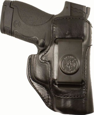 DESANTIS INSIDER HOLSTER IWB - RH LEATHER SIG P365 BLACK