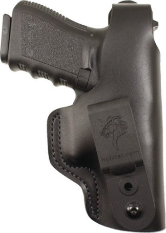 DESANTIS DUAL CARRY II HOLSTER - IWB/OWB RH LTHR XDS 9/45 BLK