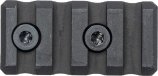 NOVESKE RAIL SECTION 4 SLOT - M-LOK BLACK