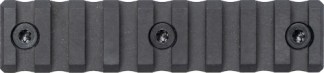 NOVESKE RAIL SECTION 9 SLOT - 2-5/16" M-LOK BLACK