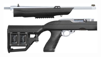 ADTAC RM-4 STOCK RUGER 10/22 - TAKE DOWN TACTICAL BLACK SYN