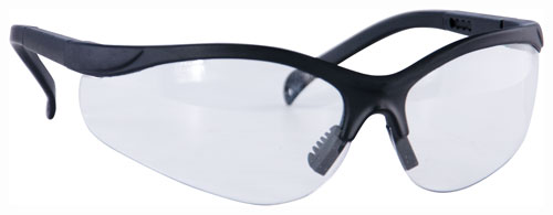 CALDWELL PRO RANGE GLASSES - CLEAR LENS/BLACK FRAME