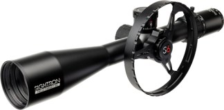 SIGHTRON SCOPE S6 10-60X56 ED - 34MM SIDE WHEEL ILLUM MOA-2FT