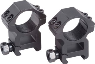 TRADITIONS RINGS TACTICAL 1" - 4 SCREW MEDIUM MATTE BLACK