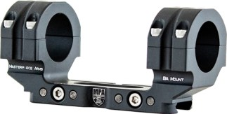 MPA SCOPE MOUNT BA 1-PC 30MM - 1.125" 0 MOA BLACK