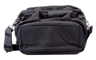 BULLDOG RANGE BAG DLX W/STRAP BLK