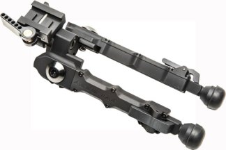 ACCU-TAC BIPOD BOLT RIFLE BR4 - 5.3"-6.75" ALUMINUM FLAT GEN2