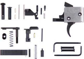 CMC AR15/AR10 LOWER PARTS KIT - WITH 3-3.5LB CURVED TRIGGER