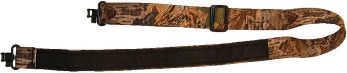 GROVTEC MOUNTAINEER SLING - 1.25" NYLON CAMO W/SWIVELS
