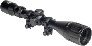 HATSAN OPTIMA 3-9X40 AO AIRGUN - SCOPE W/RINGS & CAPS