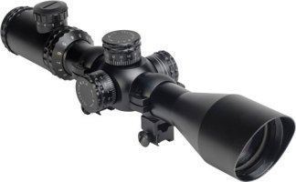 HATSAN OPTIMA 2.5-10X50E SFT - SCOPE W/ RINGS & CAPS