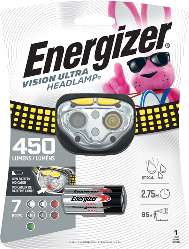 ENERGIZER VISION ULTRA HD - HEADLAMP 450 LUMENS W/AAA BATT - Image 6