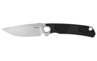 KERSHAW STEPPE 3.55" PLN D2 BLK/SLV
