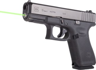 LASERMAX LASER GUIDE ROD GREEN - FOR GLOCK G5 19/19MOS/19X/45
