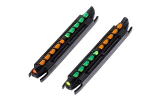 HIVIZ 2IN1 MAG SG GRN/ORG .218-.328