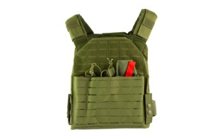 NCSTAR LSR PLATE CARRIER MED-2XL GRN