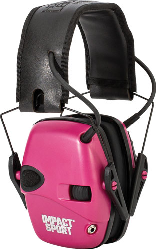HOWARD LEIGHT IMPACT SPORT - YOUTH ELECTRONIC MUFF PINK