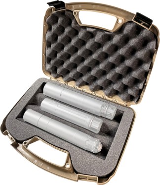 MTM SUPPRESSOR CASE HOLDS 2 - LARGE OR 3 SMALL SUP FDE