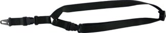 US TACTICAL S1: SINGLE POINT - EASY ON/OFF BUCKLE BLACK