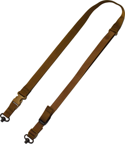 TAC SHIELD SLING TACTICAL - 2-POINT QD W/FAST ADJ COYOTE
