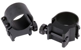 WEAVER TOP MOUNT RNGS 1" HIGH MATTE