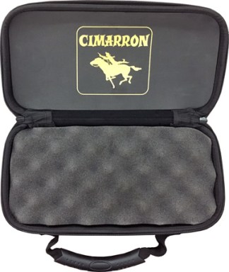 CIMARRON REVOLVER CASE SMALL - 3.5" TO 5.5" BARREL BLACK
