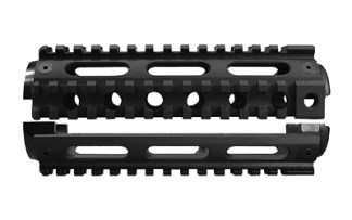 YHM 2PC CARBINE HANDGUARD ASSY BLK