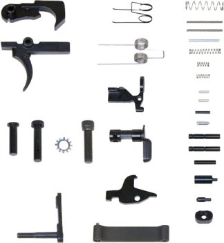 GUNTEC COMPLETE LOWER PARTS - KIT AR15 "WITHOUT GRIP"